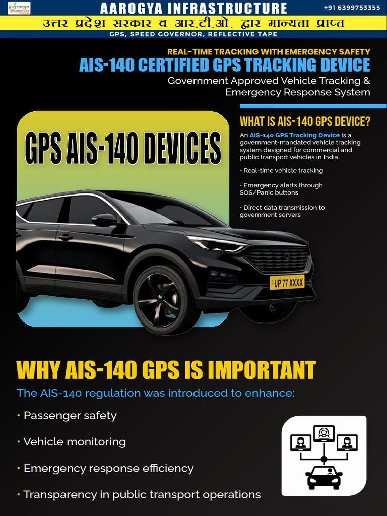 AIS-140 GPS Tracking Device Overview | PDF | Global Positioning System ...
