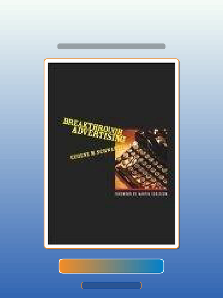 Test Bank for Breakthrough Advertising eBook | PDF | Curriculum