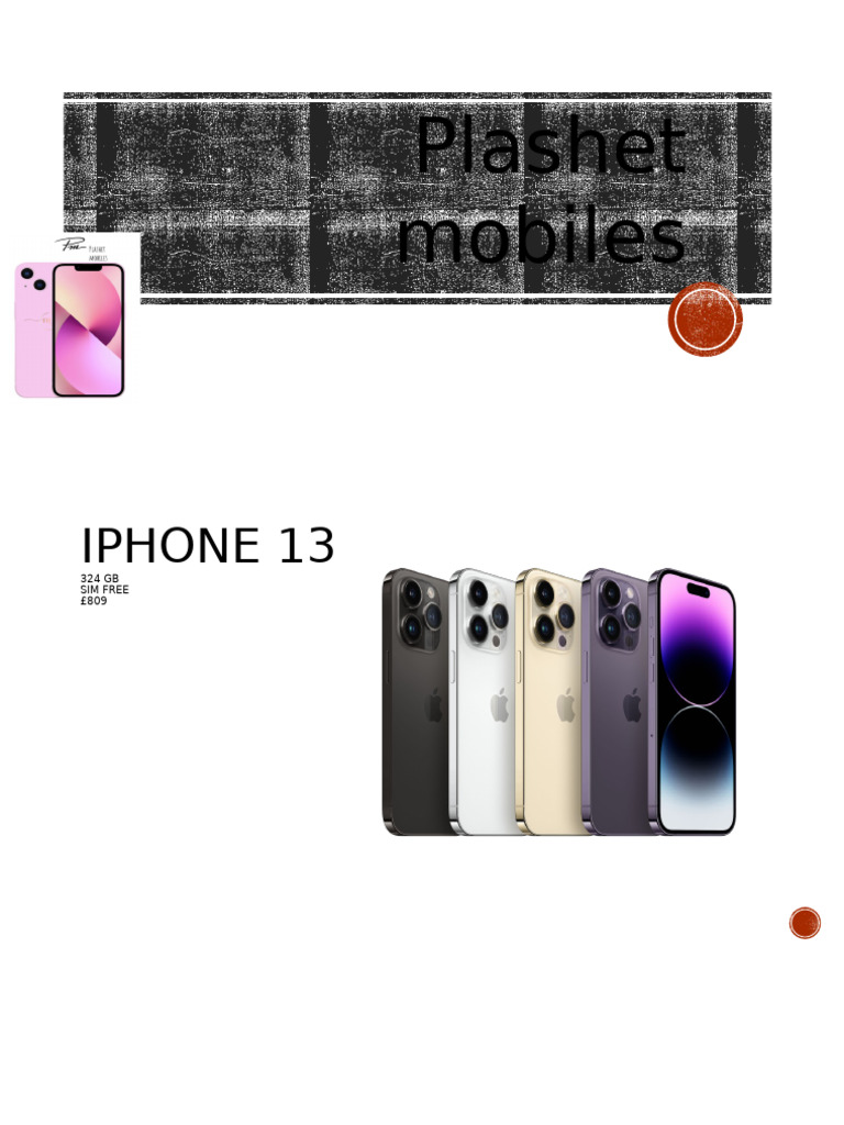 Plashet Mobiles | PDF