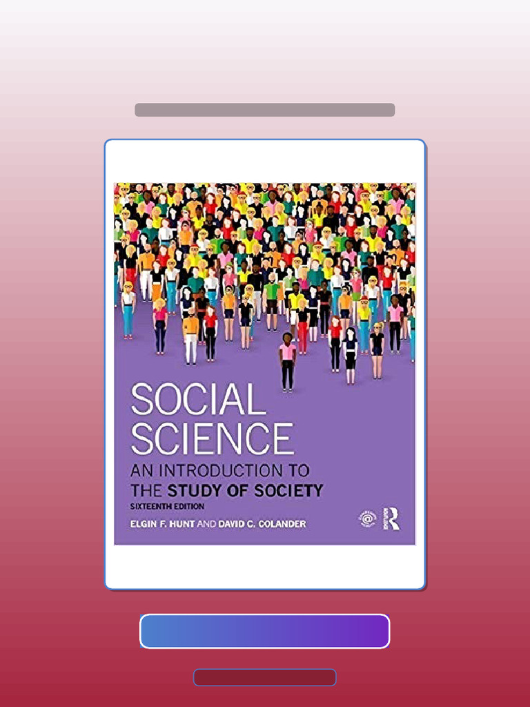 Test Bank for Social Science an Introduction to the Study of Society ...