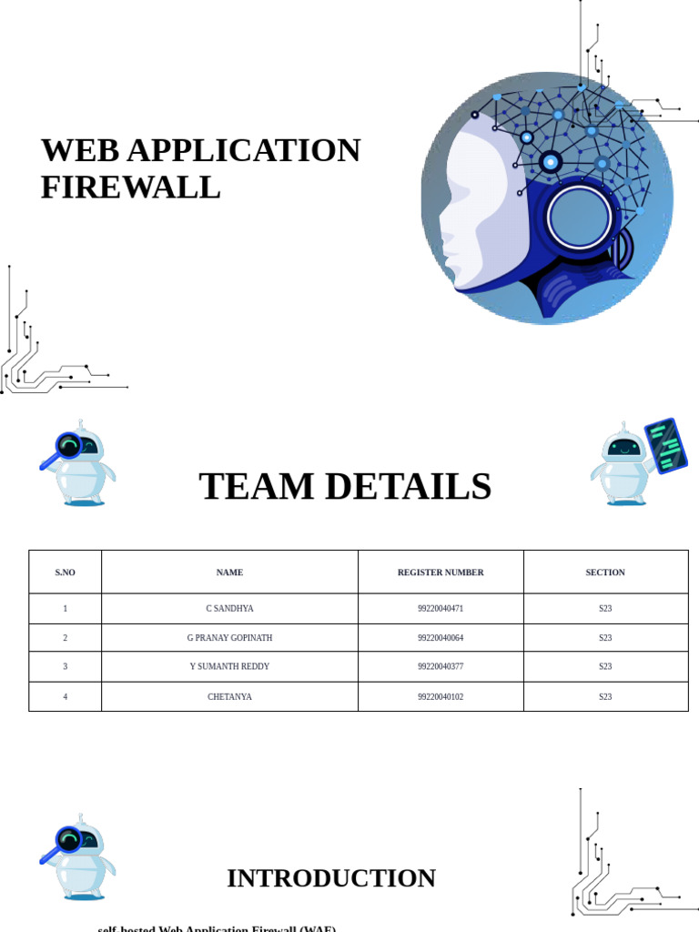 Self-Hosted Web Application Firewall Guide | PDF | Security | Computer ...