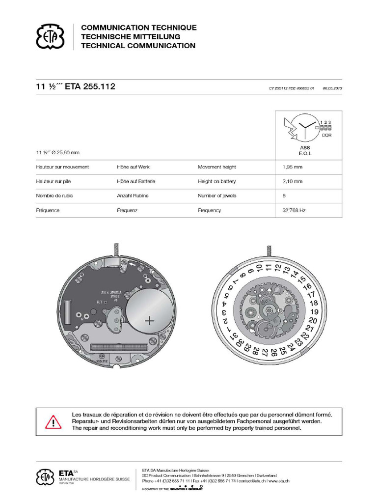 Longines L157.3 | PDF