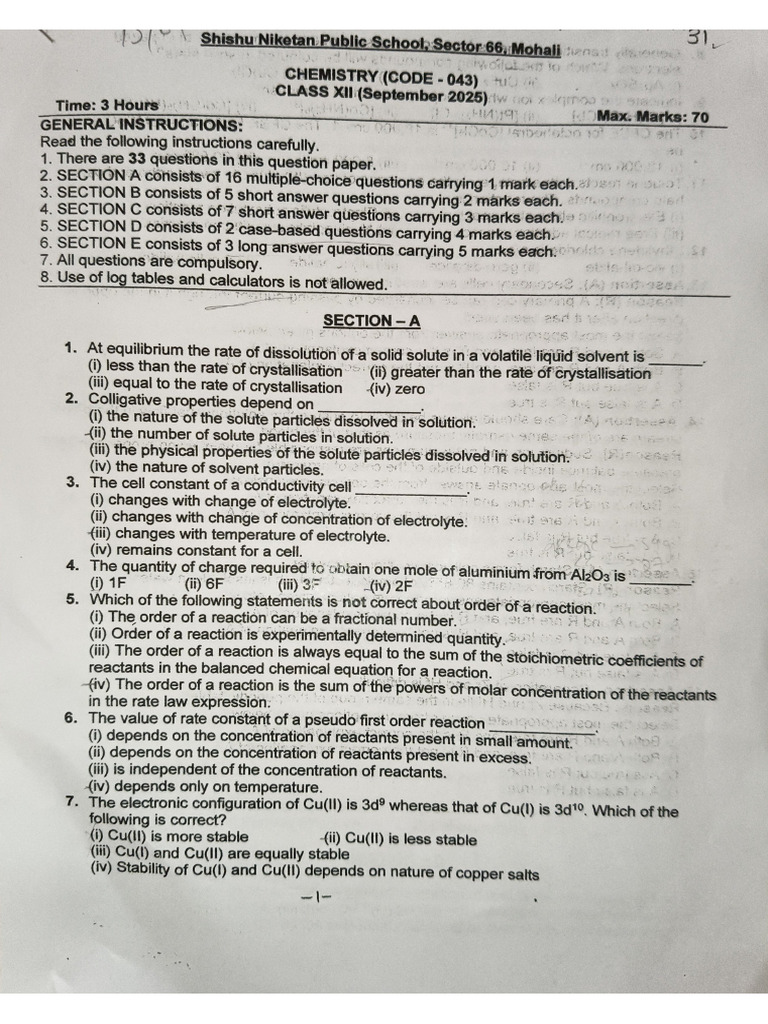 Chemistry | PDF