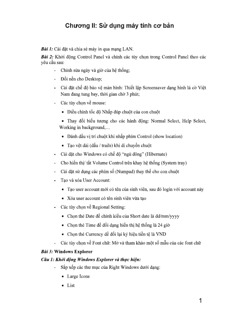 BT Thuc Hanh | PDF