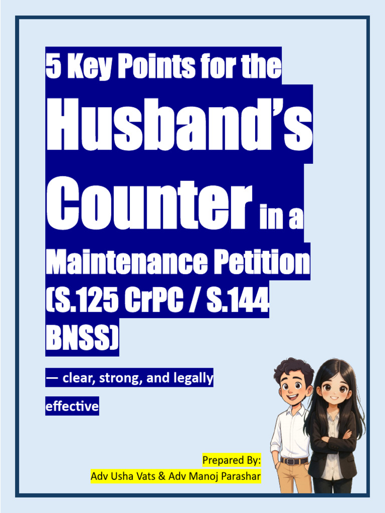 5 Key Points For The Husband's Counter | PDF