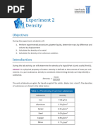 AQA GCSE Density Practical Guide | PDF | Density | Volume