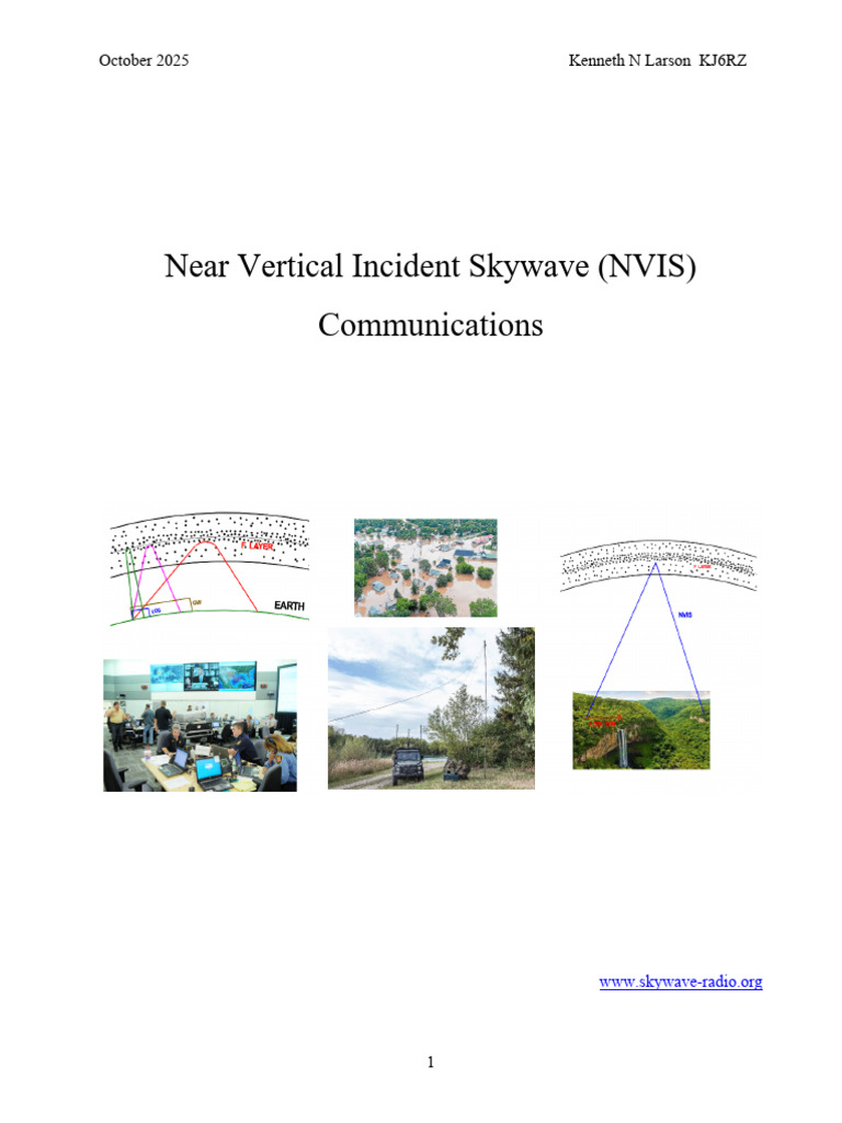 1P-NVIS-Text-v02 | PDF | Antenna (Radio) | High Frequency
