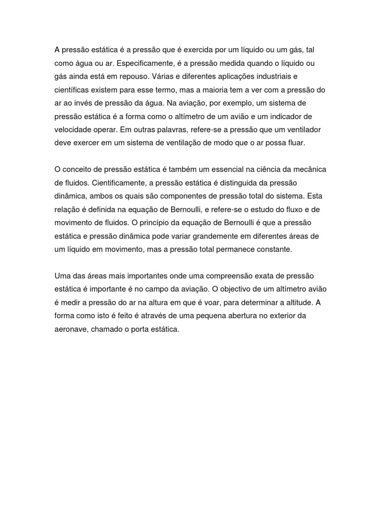 A Pressão Exercida Por Esse Gás é Igual A