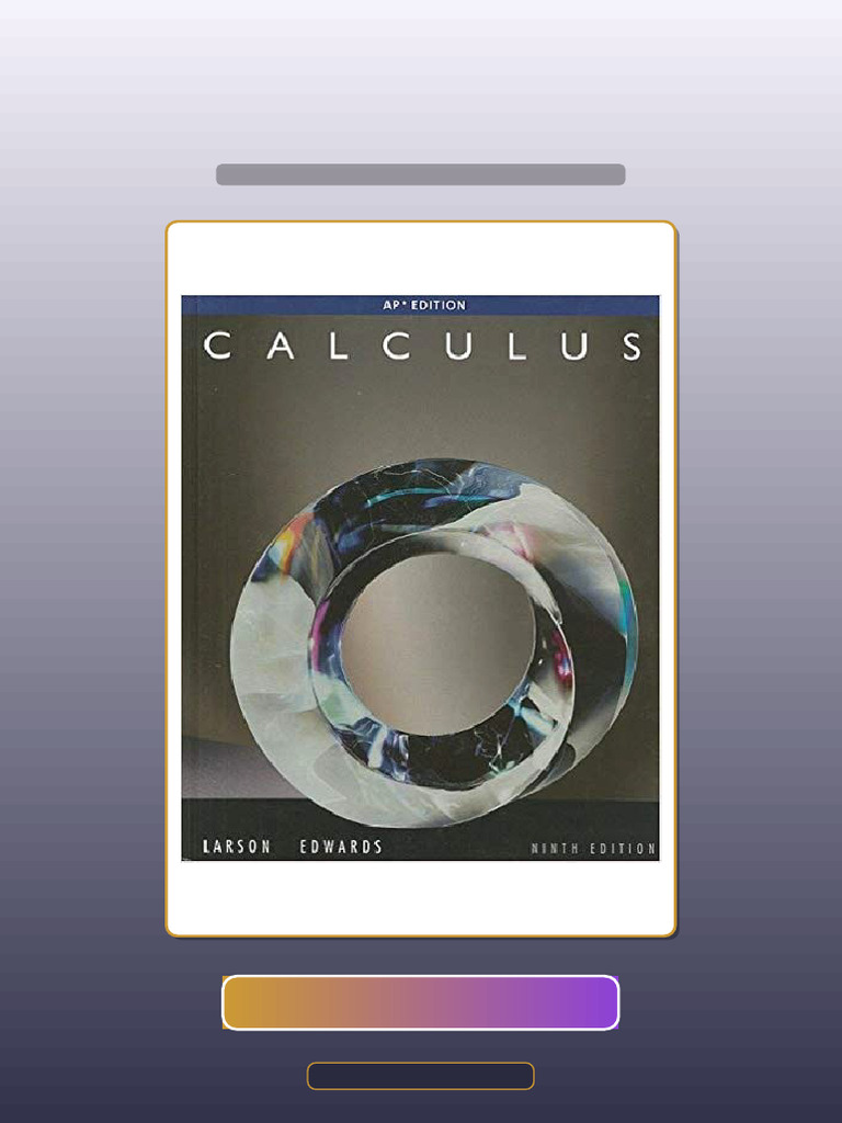 Test Bank for Calculus AP Edition 9th Edition by Ron Larson | PDF ...