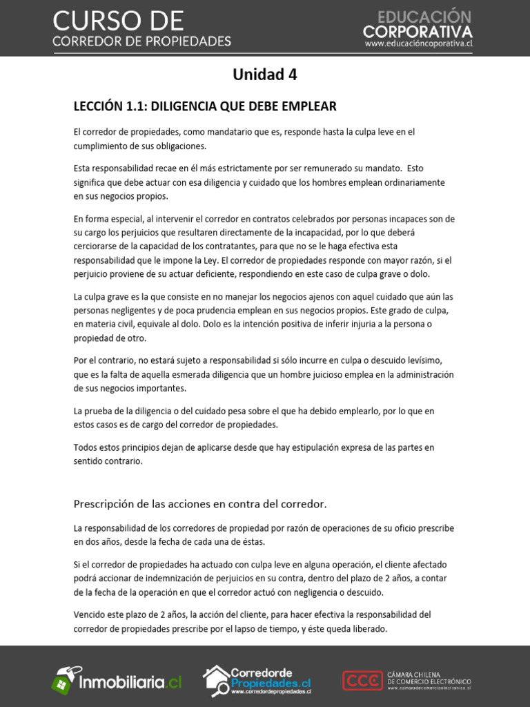 4.2 Diligencias Que Debe Emplear | PDF