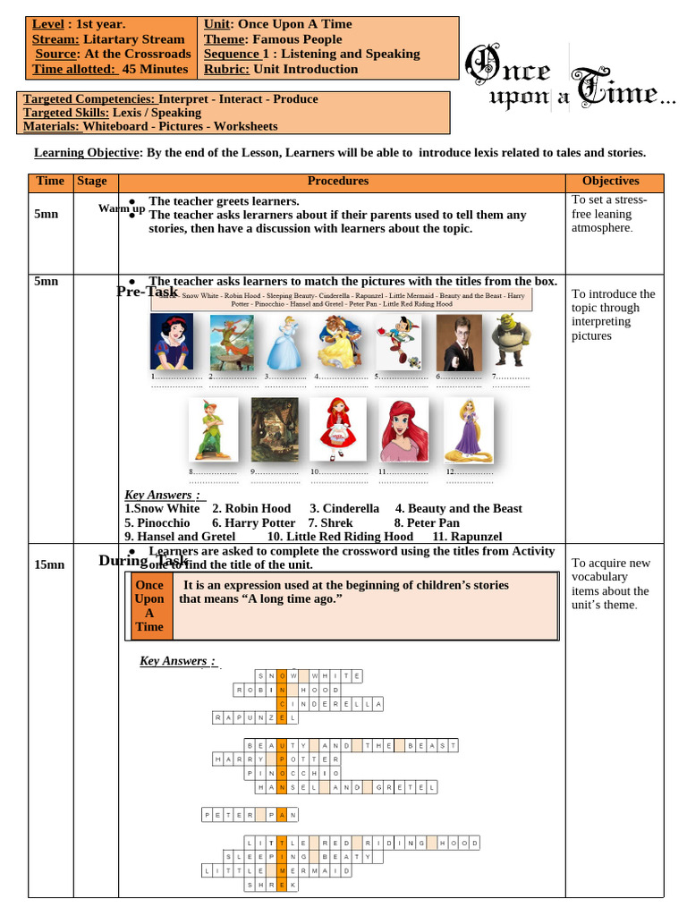 Storytelling and Vocabulary Skills | PDF | Cinderella | Linguistics