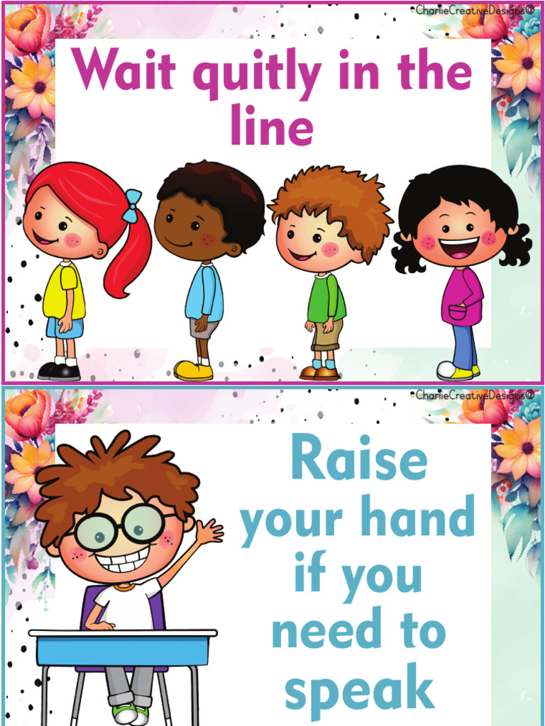 Classroom Behavior Guidelines | PDF