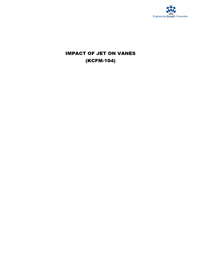 Exp_1_impact of jet | PDF | Force | Momentum
