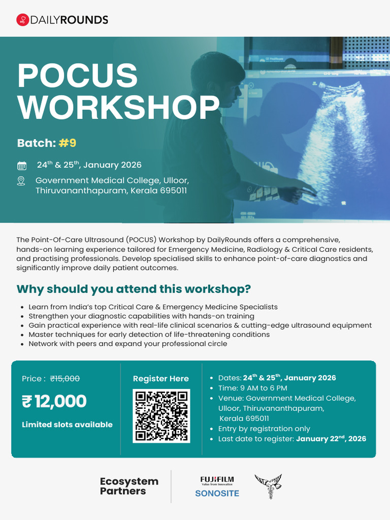 POCUS Workshop for Medical Professionals | PDF | Intensive Care ...