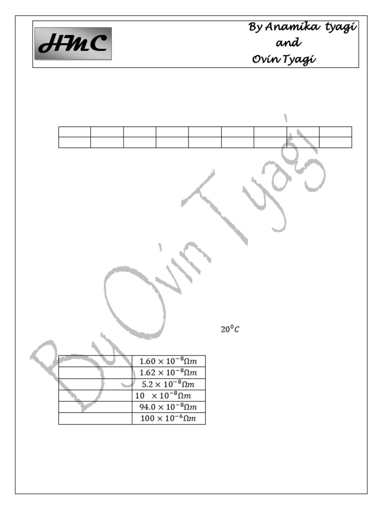 2 marks | PDF | Voltage | Series And Parallel Circuits