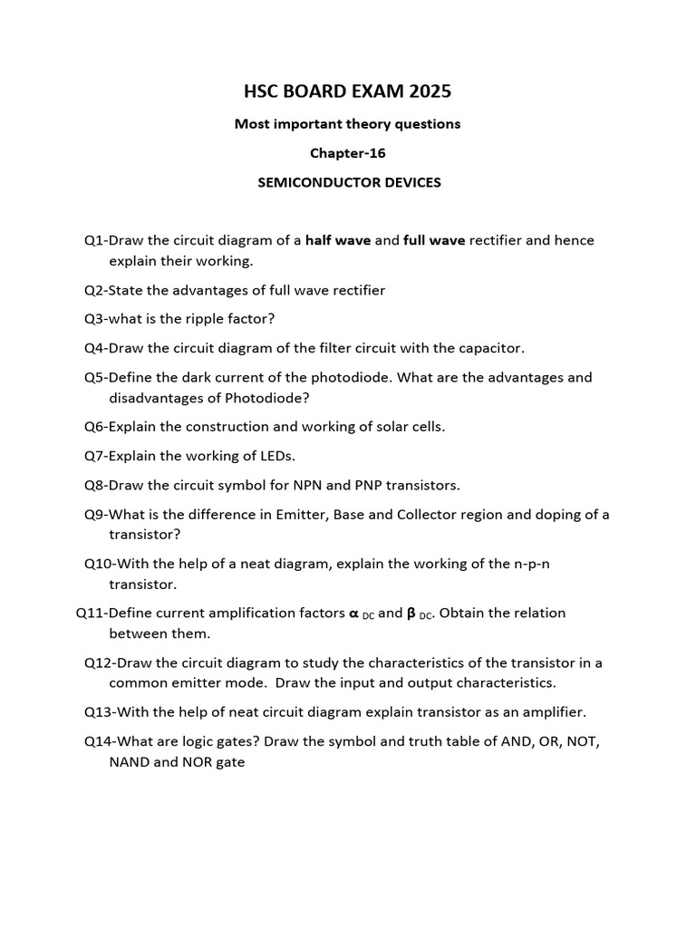 Semiconductor Devices | PDF