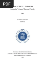 Download Calculation Volume of Shale Using Gamma Ray Log by Usamah Haristsuddin SN98053597 doc pdf