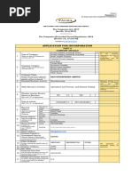 PACRA Form 3: Incorporation Application | PDF | Companies | Shareholders