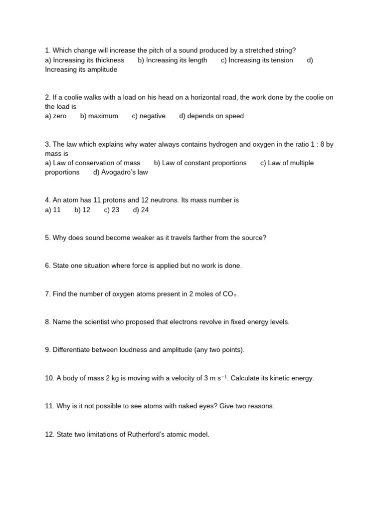 Practice Set | PDF