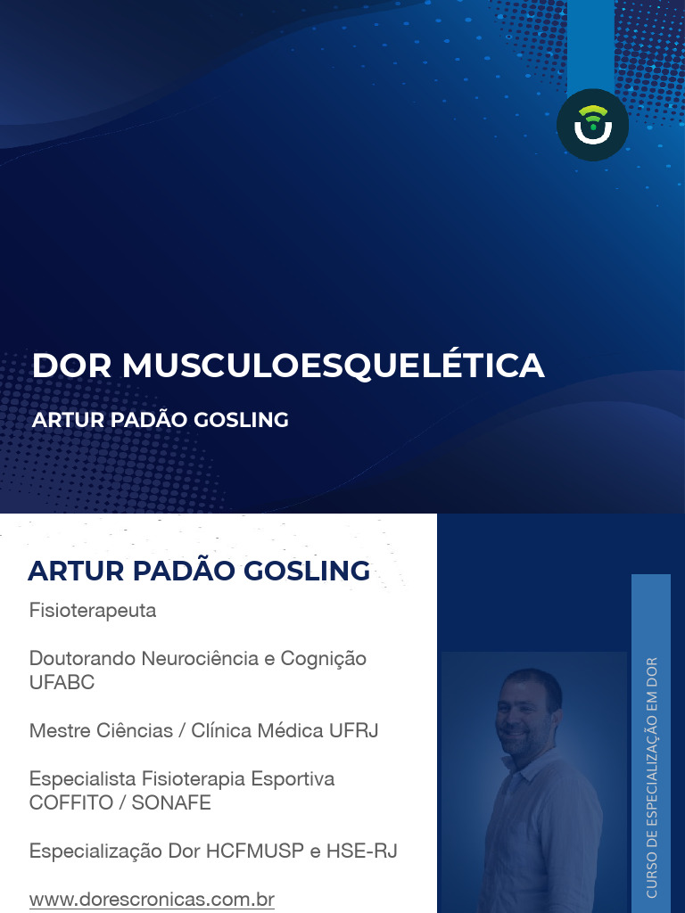 Espec.dor Módulo8 01 Padão Modelo | PDF | Dor | Osteoartrite