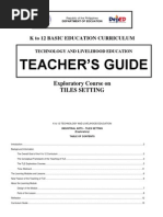 k to 12 Tiles Setting Teacher's Guide