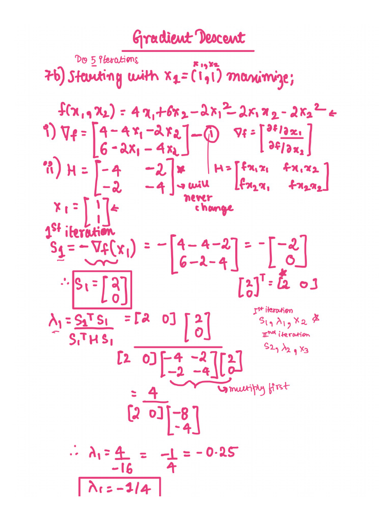 Gradient Descent | PDF