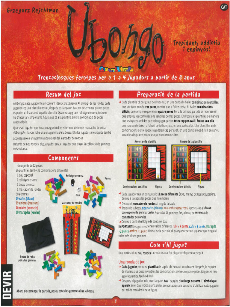 Ubongo _CA | PDF