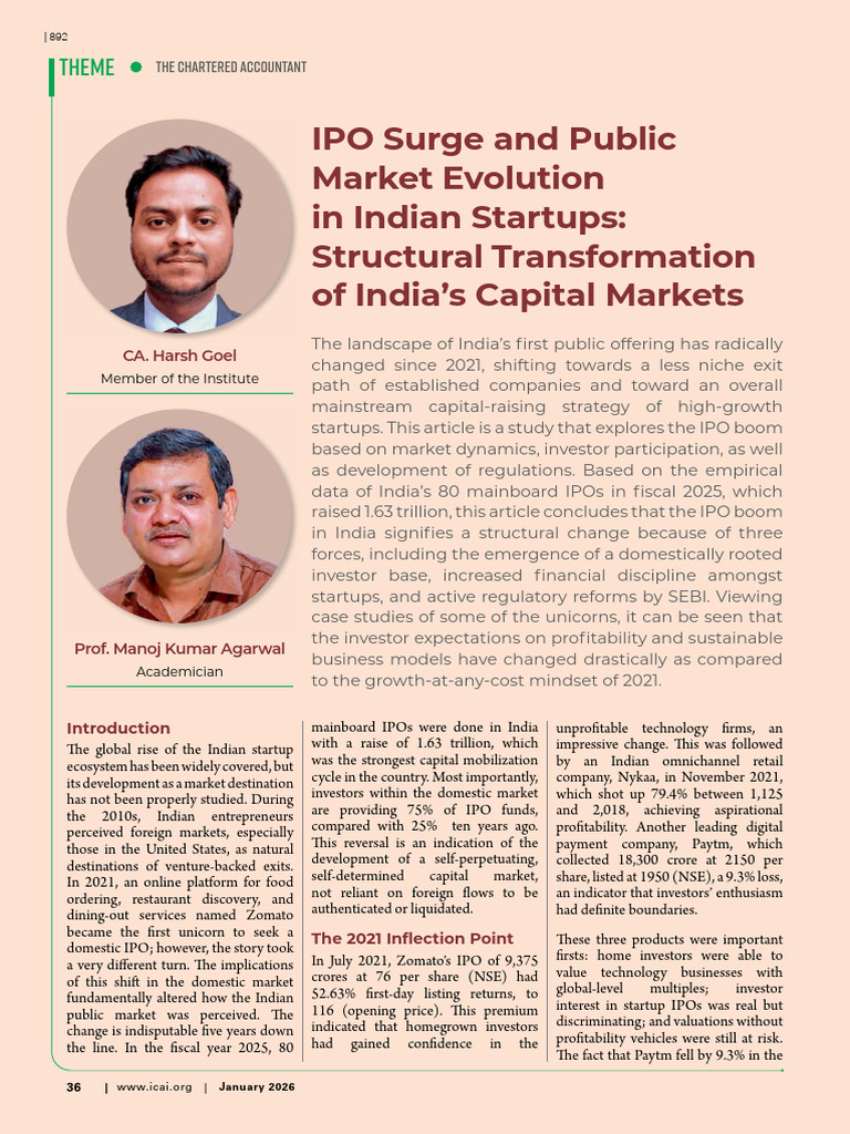 90185cajournal-jan2026-11 | PDF | Venture Capital | Corporate Finance