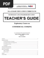 K To 12 Commercial Cooking Techer's Guide