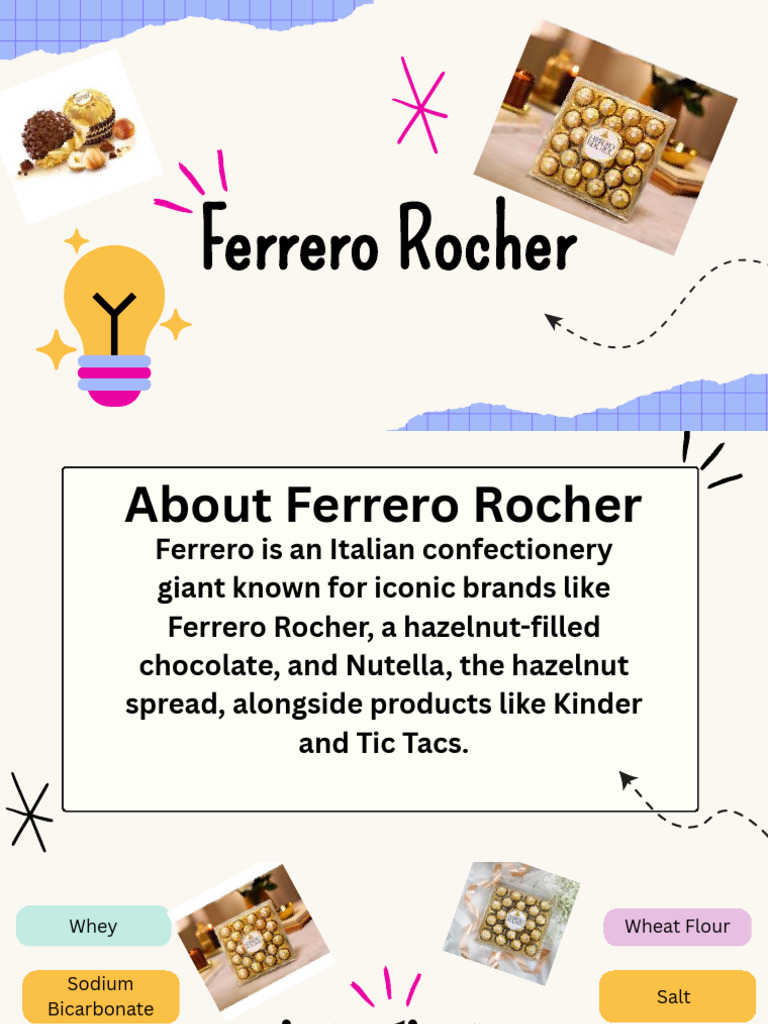Ferrero Rocher Ingredients Explained | PDF