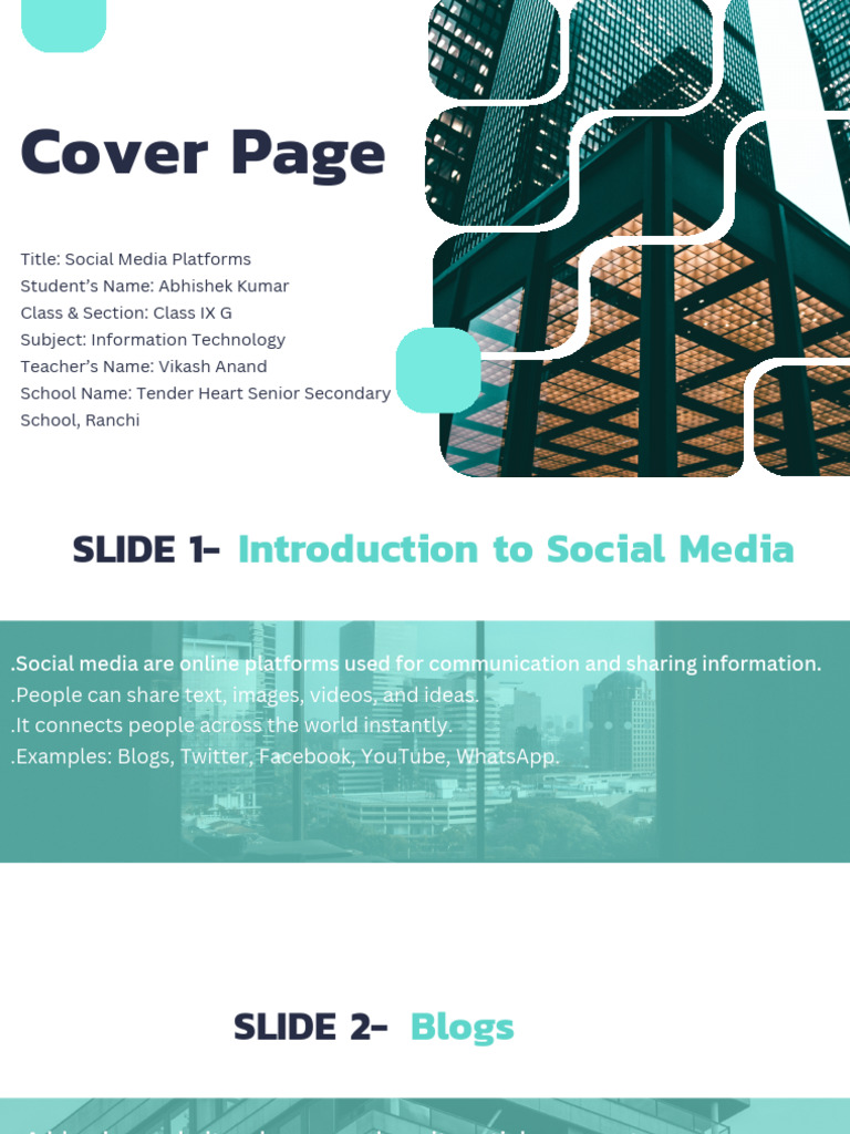 Overview of Social Media Platforms | PDF