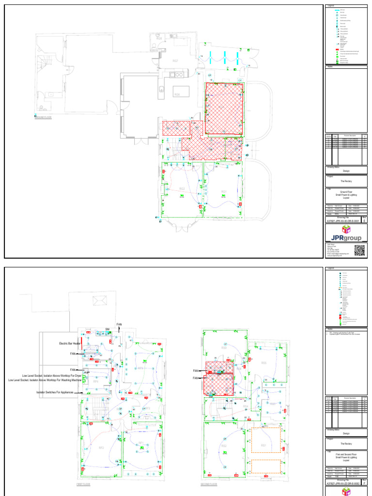 Small Power & Lighting Layout Plan | PDF | Tools | Machines