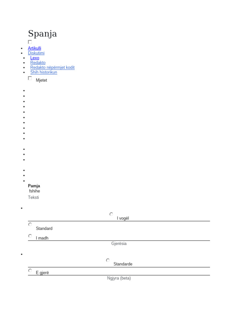Spanja | PDF