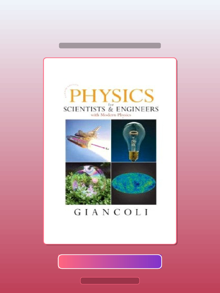 Test Bank for Physics for Scientists and Engineers 4th Edition Douglas ...