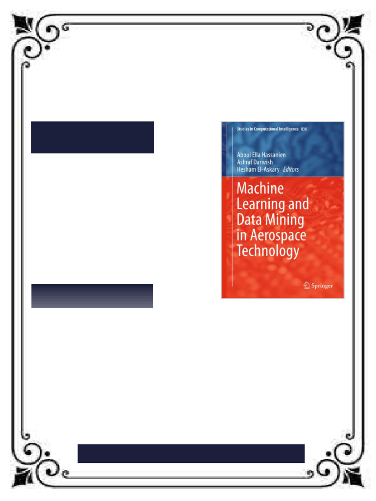 Machine Learning and Data Mining in Aerospace Technology Aboul Ella ...