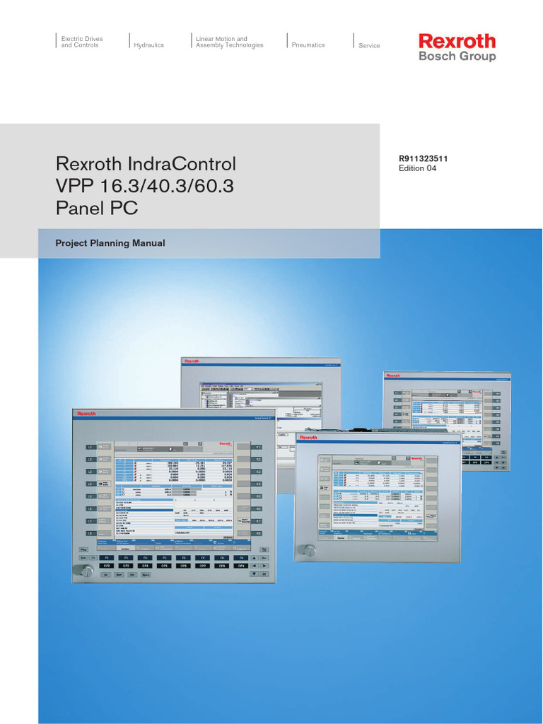 Rexroth IndraControl VPP Panel PC Guide | PDF | Personal Computers | Bios