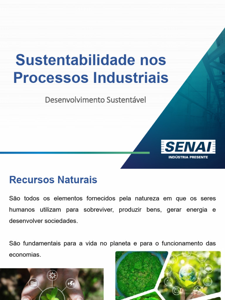 Sustentabilidade e Recursos Naturais | PDF | Desperdício | Sustentabilidade