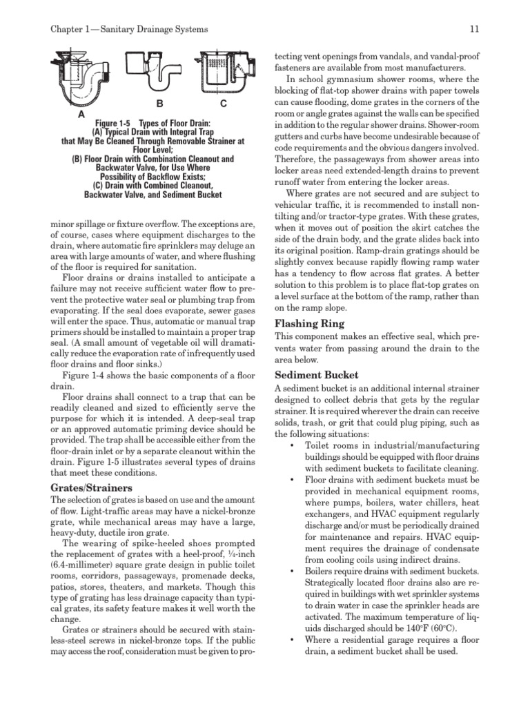 Sanitary Drainage Systems Overview | PDF | Storm Drain | Plumbing