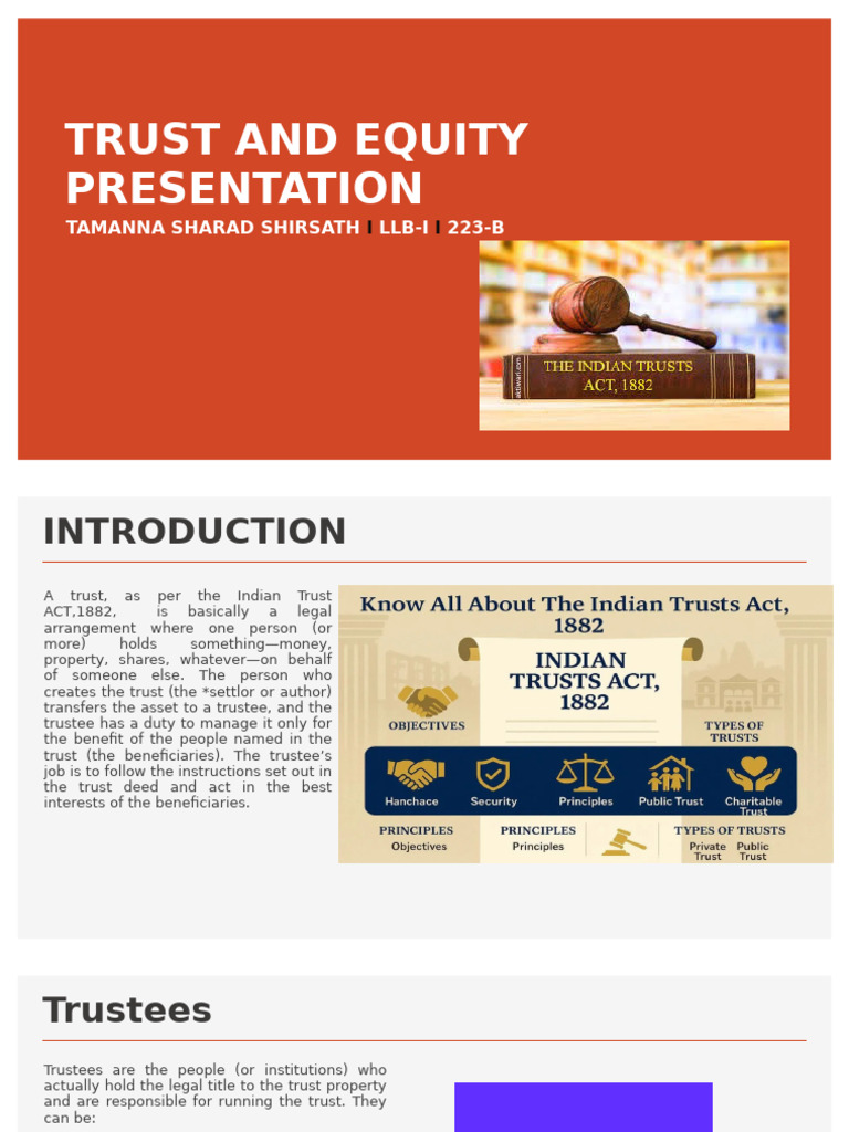 Understanding Trusts and Trustee Duties | PDF