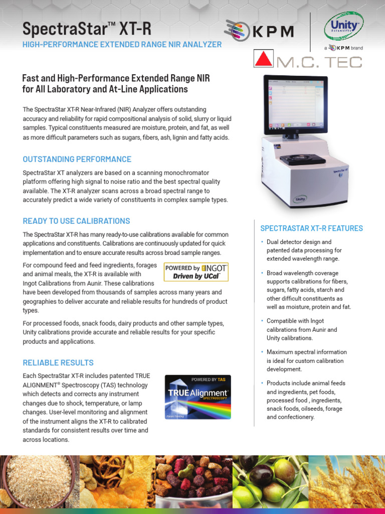 Brochure KPM Unity SpectraStarXT R | PDF | Chocolate | Flour