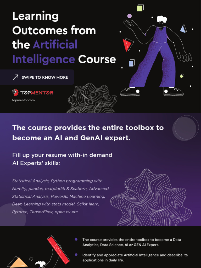 Artificial Intelligence With GenAi Learning Outcomes 2025 | PDF ...