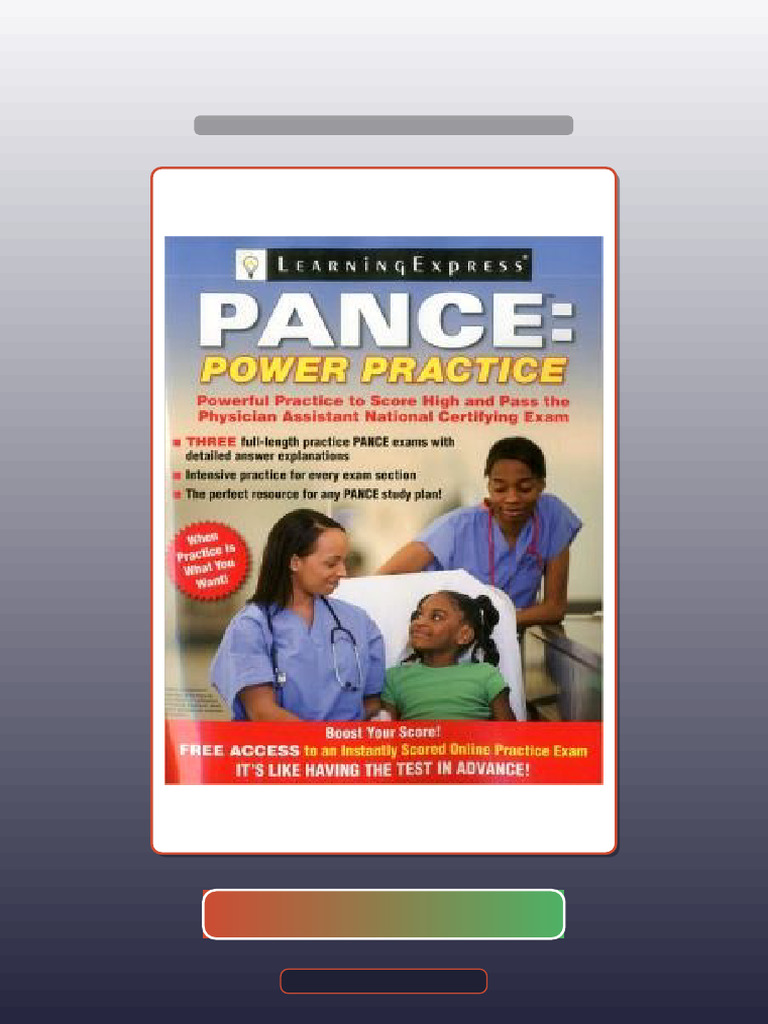 Test Bank for PANCE Power Practice | PDF | Multiple Choice | Science