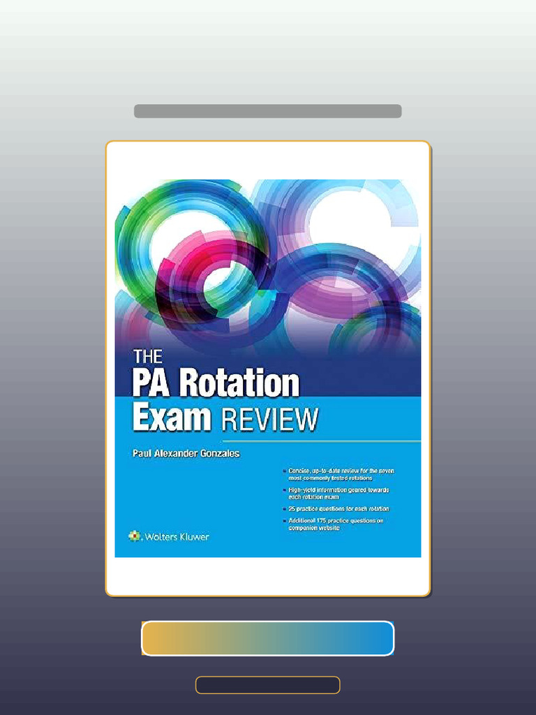 Test Bank for the PA Rotation Exam Review First Edition | PDF ...