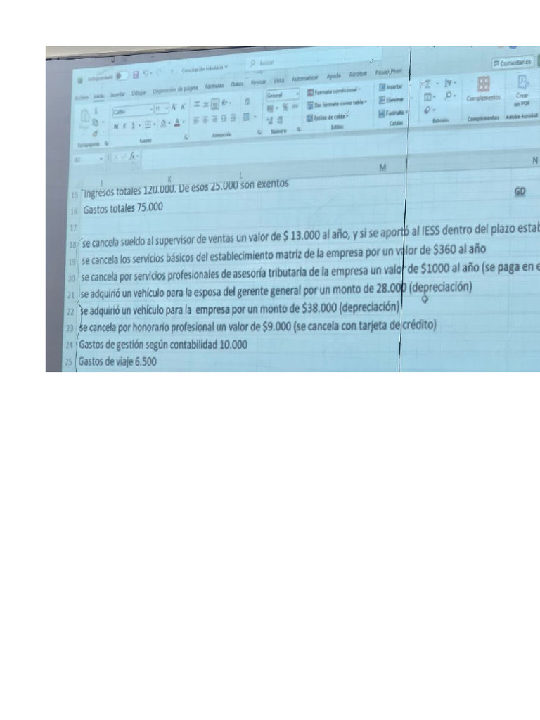 Análisis de Deducciones Fiscales 2024 | PDF | Impuestos | Interés