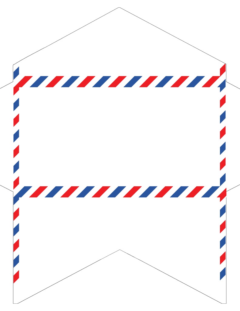 Air Mail Envelope (Monarch) Plain