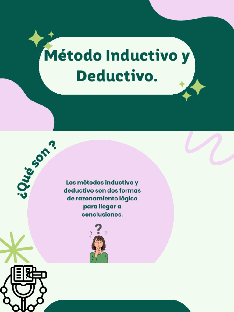 Métodos Inductivo y Deductivo Explicados | PDF | Razonamiento deductivo ...