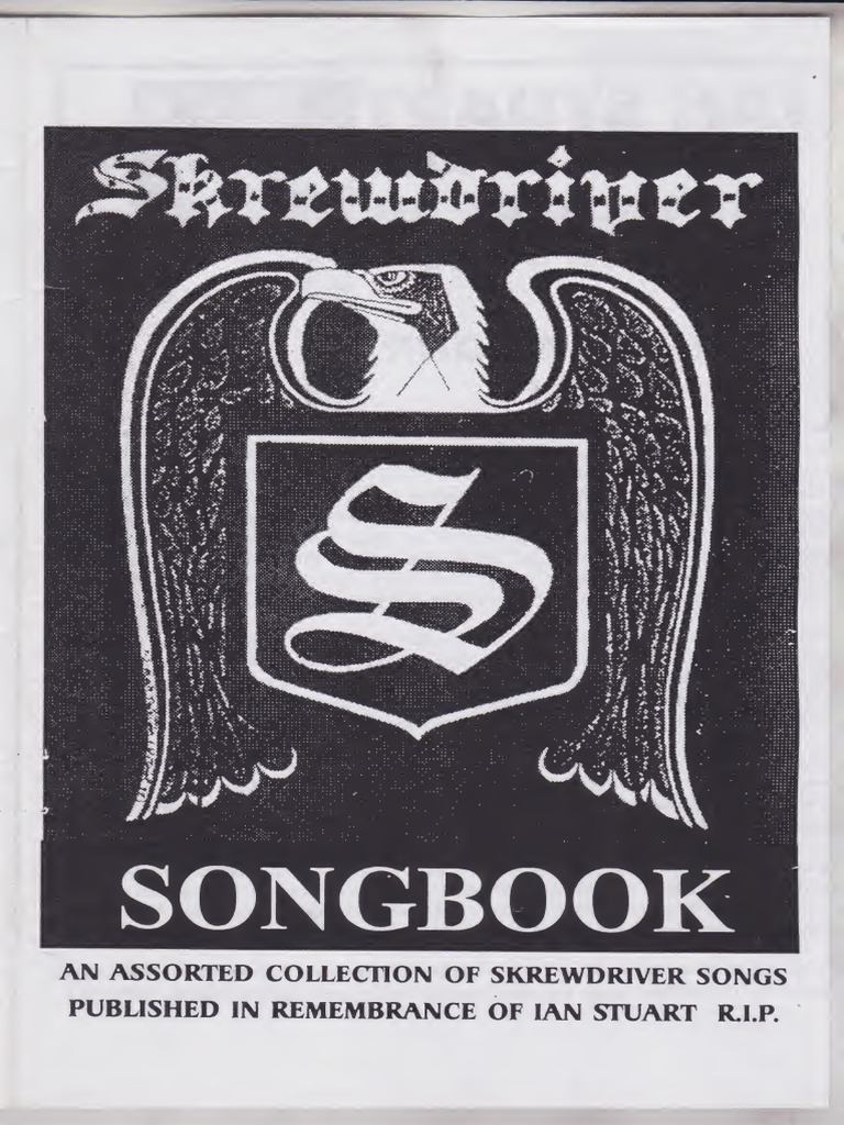 Skrewdriver Songbook (1997)_ (Z-Library) | PDF
