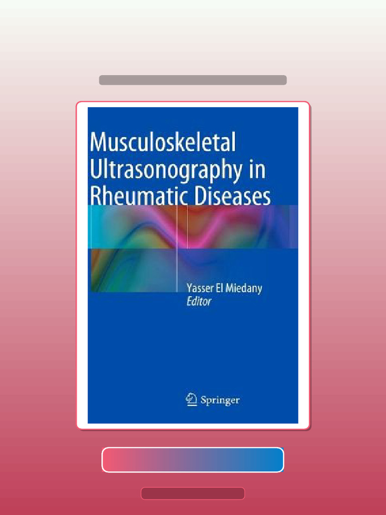 Test Bank for Musculoskeletal Ultrasonography in Rheumatic Diseases ...