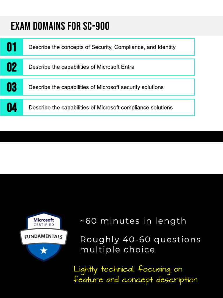 Day 1 - SC-900 Slide Deck | PDF