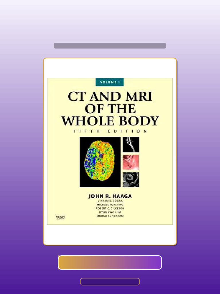 Test Bank for CT and MRI of the Whole Body 2Volume Set 5th Edition ...